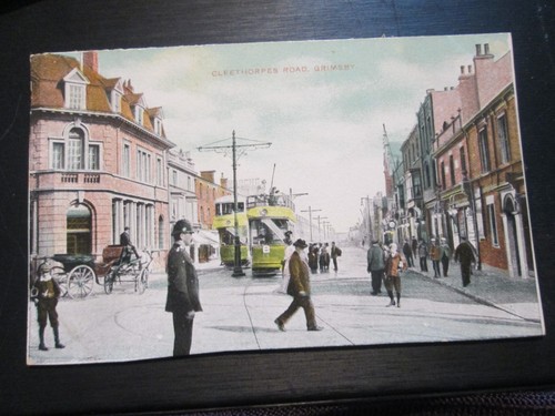 Postcard grimsby cleethorpes - postcard, grimsby,