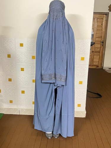Afghan women gray - women’s, jilbab