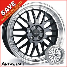 18" SM BBS ALLOY WHEELS X4 - TYRES Fits: AUDI A1 A3 / VW GOLF POLO