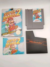 Super Mario 2 Bros NES Game - CIB Boxed PAL