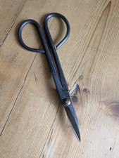 Large Vintage Bonsai Long Handled Fine Pruning Shears Scissors Tool 18cm long