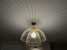 Heal’s Makiko Pendant Light Satin Brass Medium