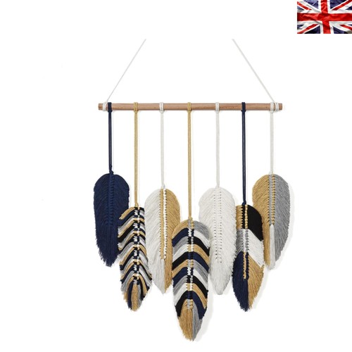Unique macrame leaf wall - macrame,