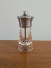 Peugeot Molene France Stainless Steel Top Acrylic Salt Mill