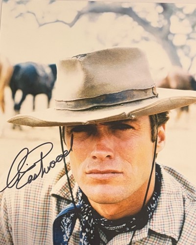 Clint eastwood hand signed - clint,