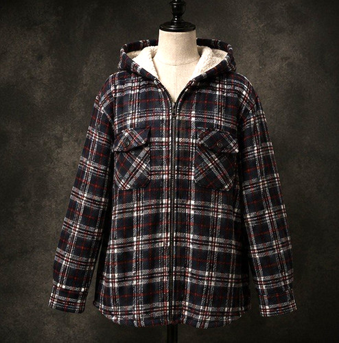 Hoang sherpa lined plaid - sherpa,