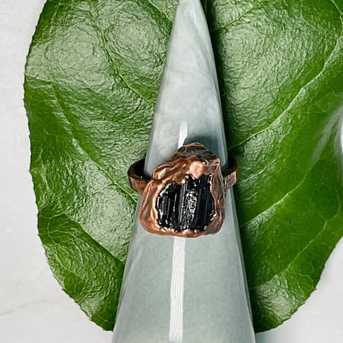 Copper jewelry ring - copper,