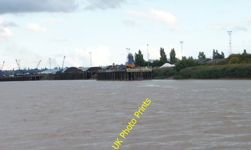 Photo 6x4 river - trent, above