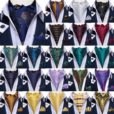 UK Men's  Ascot Cravat Tie