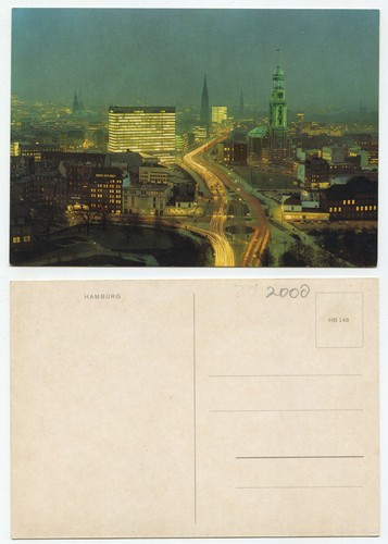 28755 hamburg old postcard - 28755,