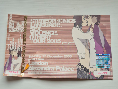 Stereophonics 2005 tour - , ticket