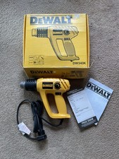 DeWalt DW349K Adjustable Heat Gun in original box with manual