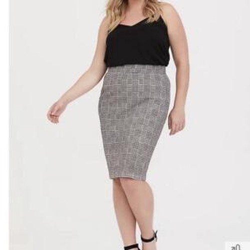 Torrid grey plaid - torrid, skirt