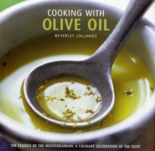 Cooking with olive oil - with, by