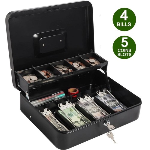 Large cash box for petty - cash,