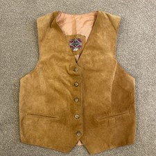 Vintage Suede Tan Leather