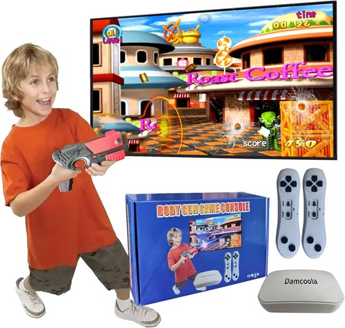 Retro video game console with - video,