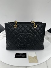 CHANEL GST Chain Tote Black