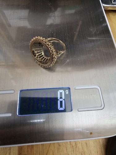 Full soverign ring - soverign, mount