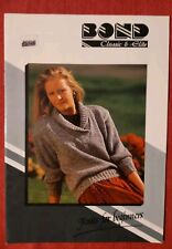 Machine Knitting Booklet-Bond Classic And Elite- Knits For Beginners 