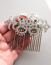 Art deco hair comb vintage