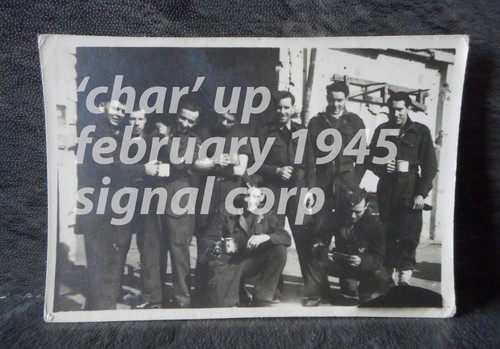1945 ww2 original photo royal - ww2,