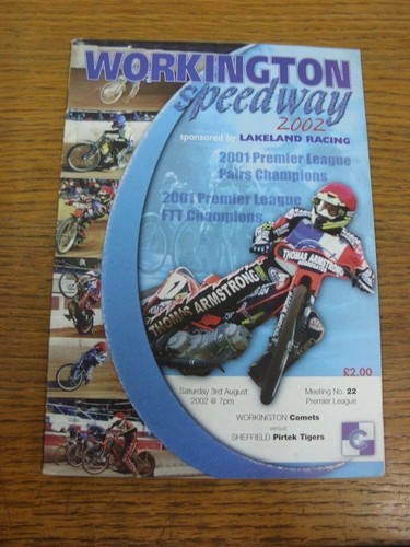 2002 speedway programme - speedway,
