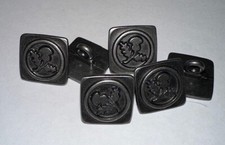 Square 17mm Antique Thistle