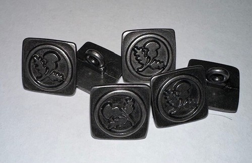 Square 12mm antique - square,