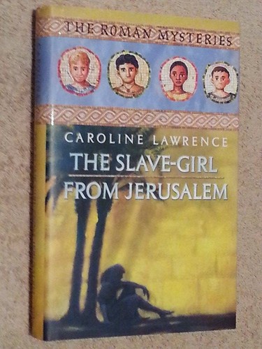 Caroline lawrence signed - caroline,