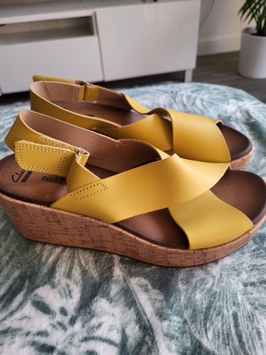 Ladies clarks wedge sandals - wedge,
