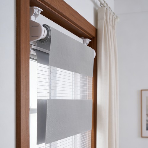 Zebra window roller blind - window,