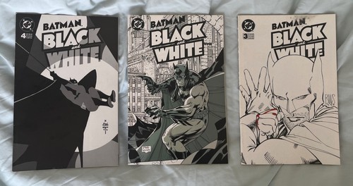 Batman black and white - and,