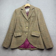 Joules Tweed Jacket UK 10 Wool