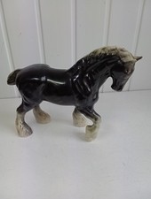 Beswick Style Porcelain Shire Horse 22cm High CH