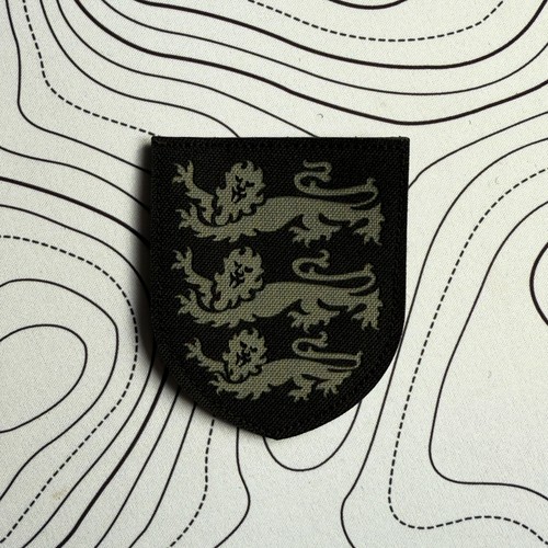 England lions patch black - lions, (black