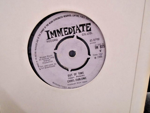 Chris farlowe out of time - chris,