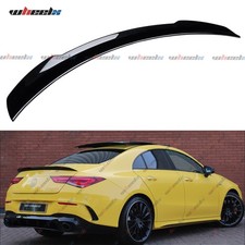 For Mercedes CLA Class W118 C118 Gloss Black Rear Boot Spoiler Lip Wing 2019-up