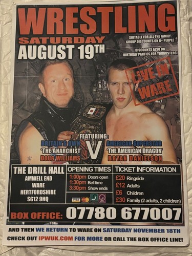 Vintage ipw wrestling - ipw:uk,