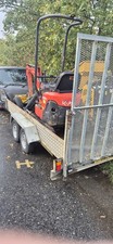 Kubota K008-3 And Track Dumper high tip, And 2.5t Trailer no vat