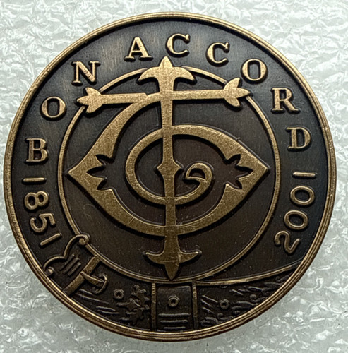 English masonic token bon - token,