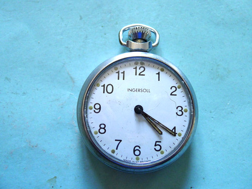 Ingersoll chromed gents hand - ingersoll,