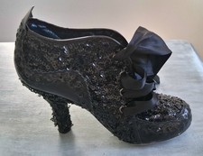 Irregular choice abigail  Black shoesUK size 6