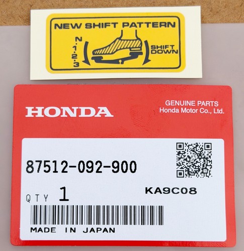 New genuine honda gear shift - new,