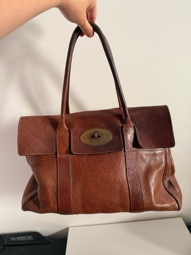 Mulberry bayswater oak leather - mulberry,