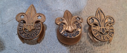 Boy scouts metal button hole - boy,