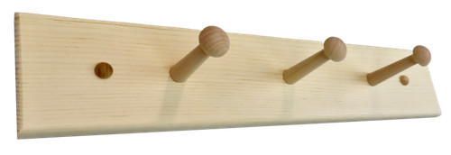 Unfinished pine shaker peg - unfinished,