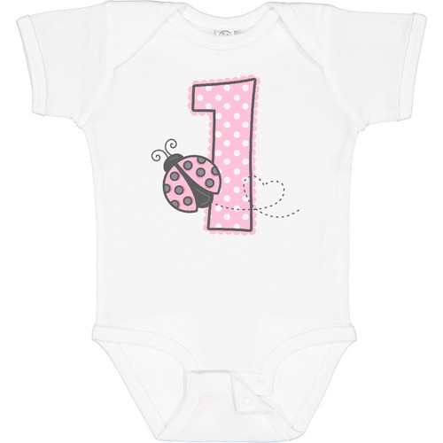 Inktastic pink ladybug 1st - inktastic,