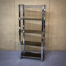 Large Heavy Vintage Chrome and