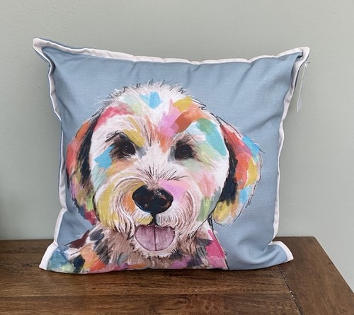 Next dog cushion multi - dog, bright